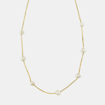 Jolie & Deen Freshwater Pearl Necklace Gold