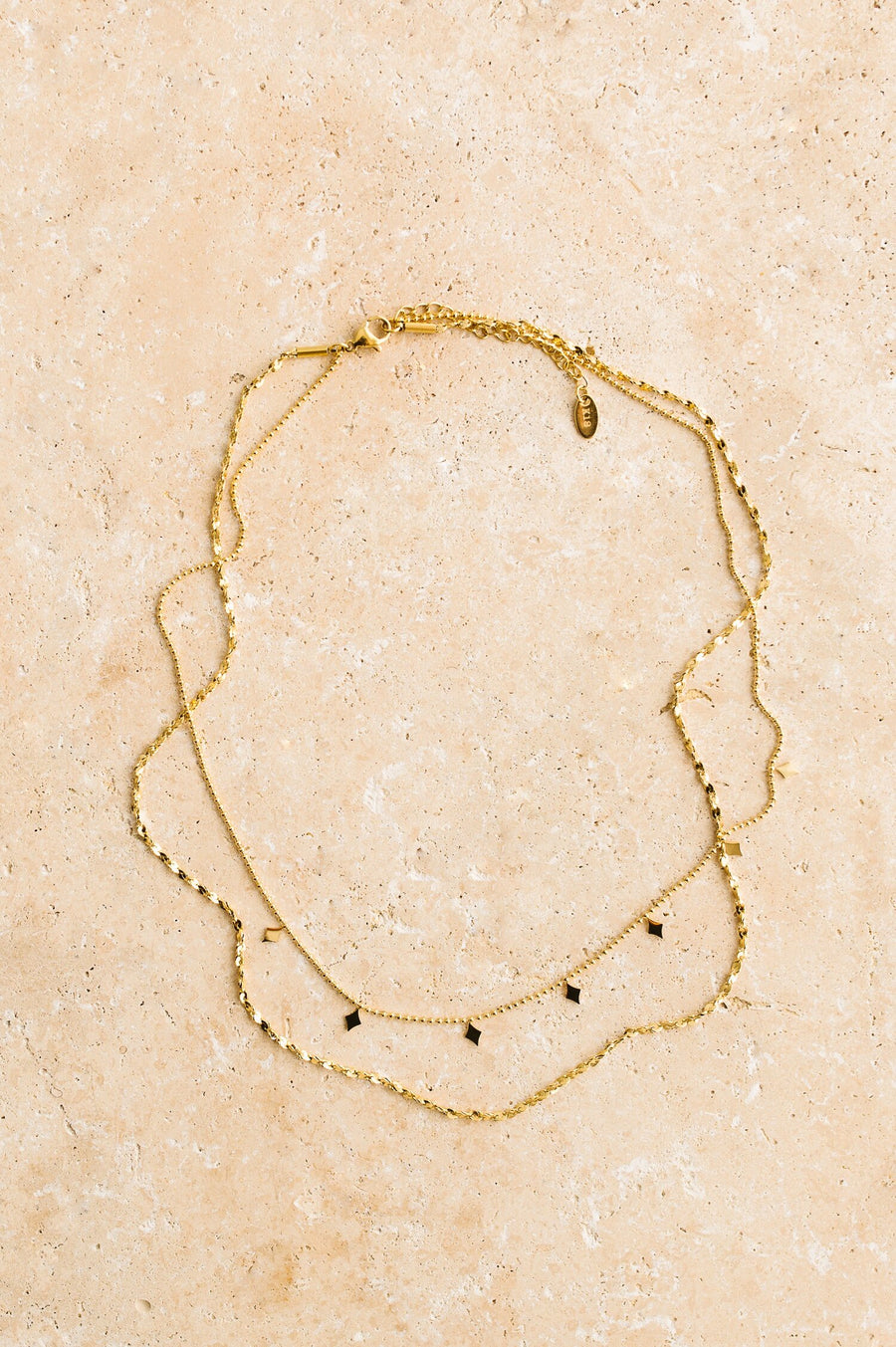 Wolfe Spade Necklace Gold