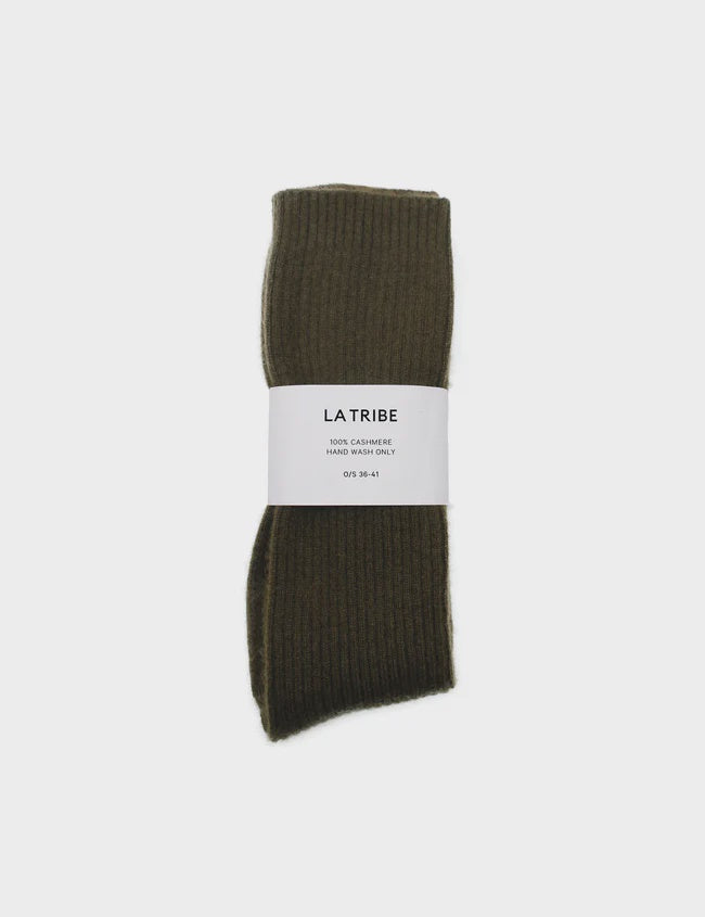 La Tribe Cashmere Bed Sock Forest