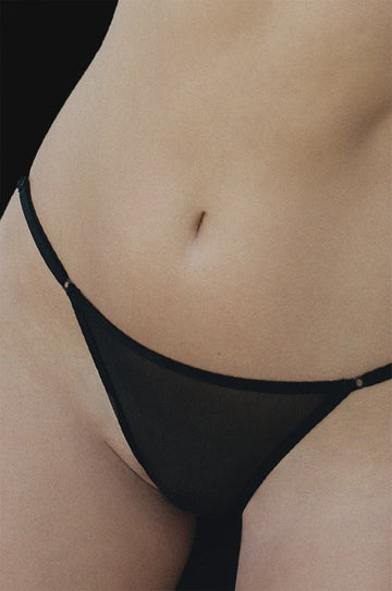 Kye Intimates Essential String Bikini Black