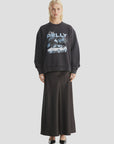 Ena Pelly Oversized Sweater Drift Vintage Black