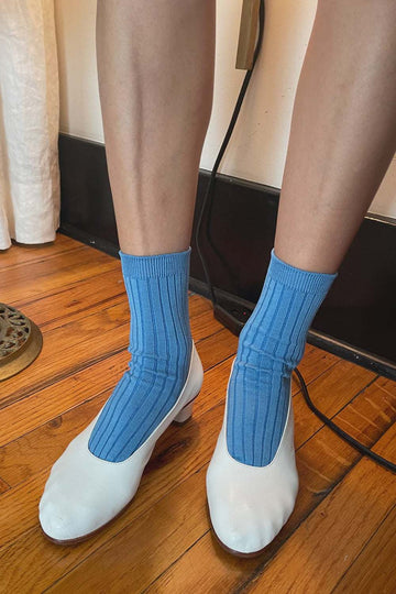 Le Bon Shoppe Her Socks Electric Blue