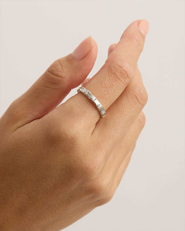 By Charlotte Cosmic Crystal Ring Sterling Silver