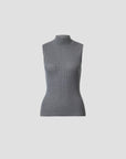 Woods Justice Sleeveless Top Charcoal Marl