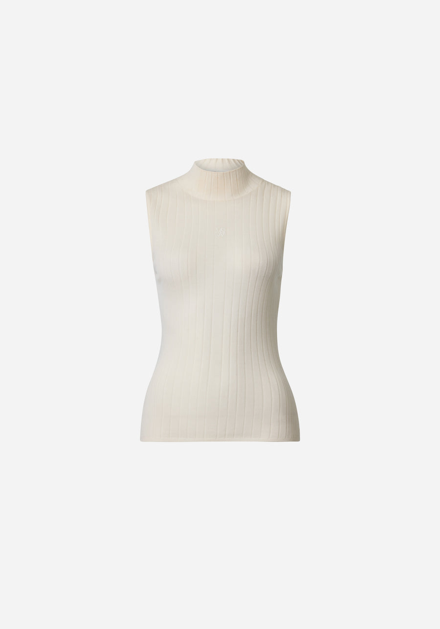Woods Justice Sleeveless Top Ivory