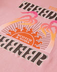 Scotch and Soda Regular Fit Sweatshirt with Artwork Pink