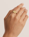 Love Ring 18k Gold