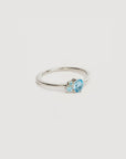Charlotte Sterling Silver Kindred March Birthstone Ring